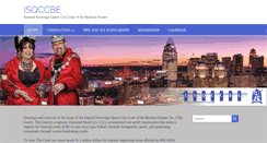 Desktop Screenshot of isqccbe.org